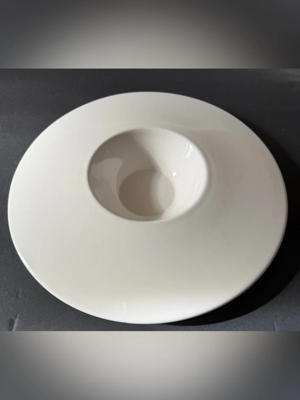 STEELITE international England 9001C601 White Soup Pasta Bowl 12” wide rim